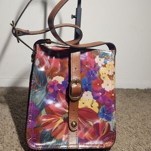Patricia Nash Floral Crossbody Bag